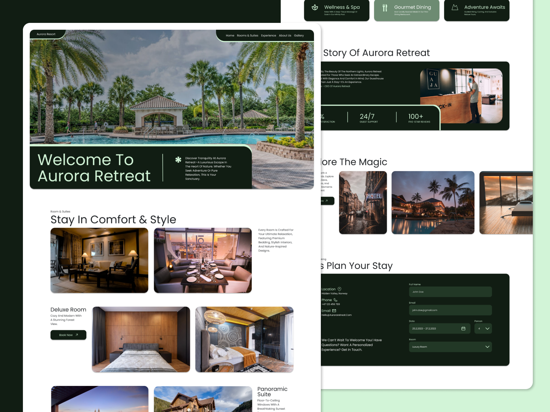 Example web